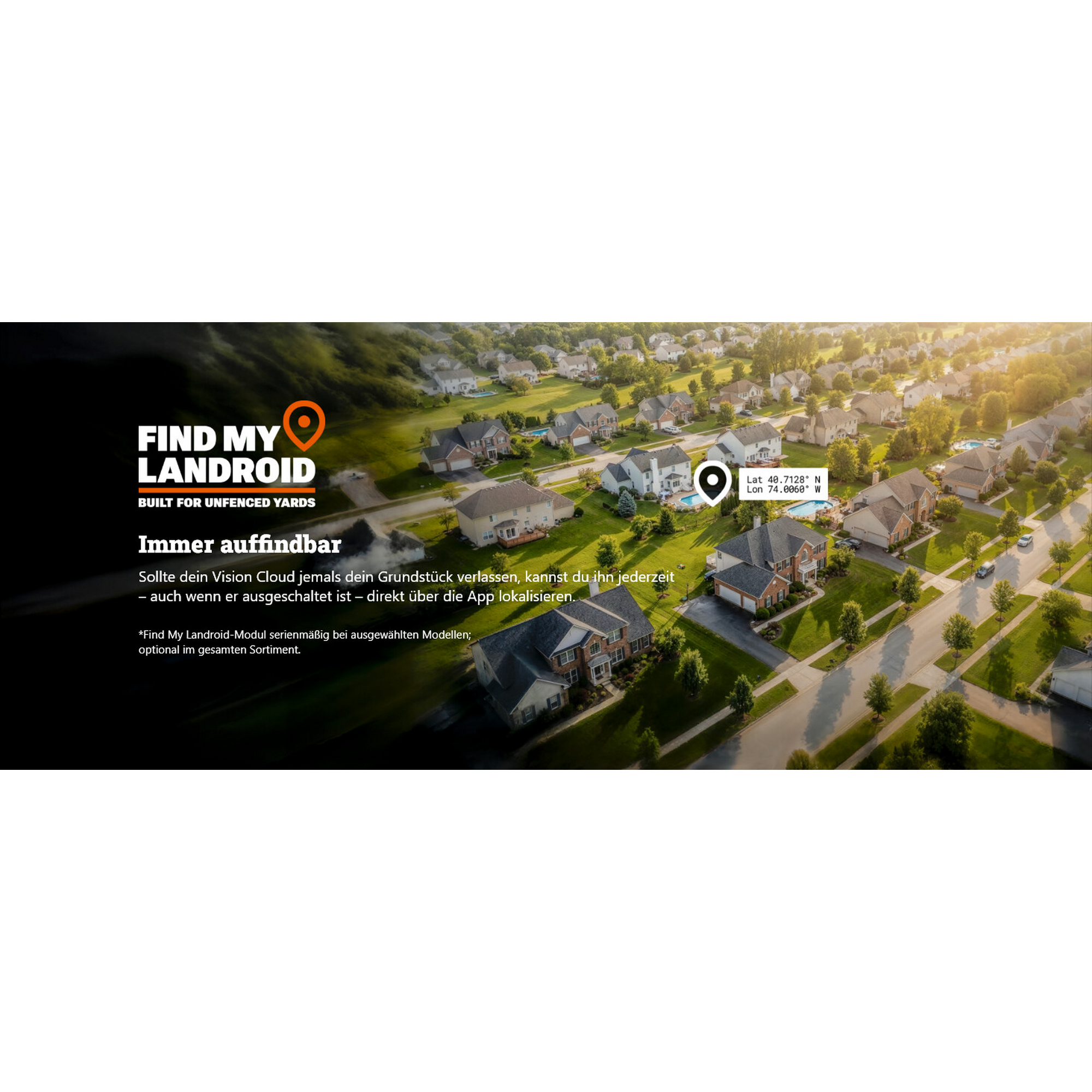 Mähroboter 'Landroid Vision Cloud WR303E' bis 300 m²