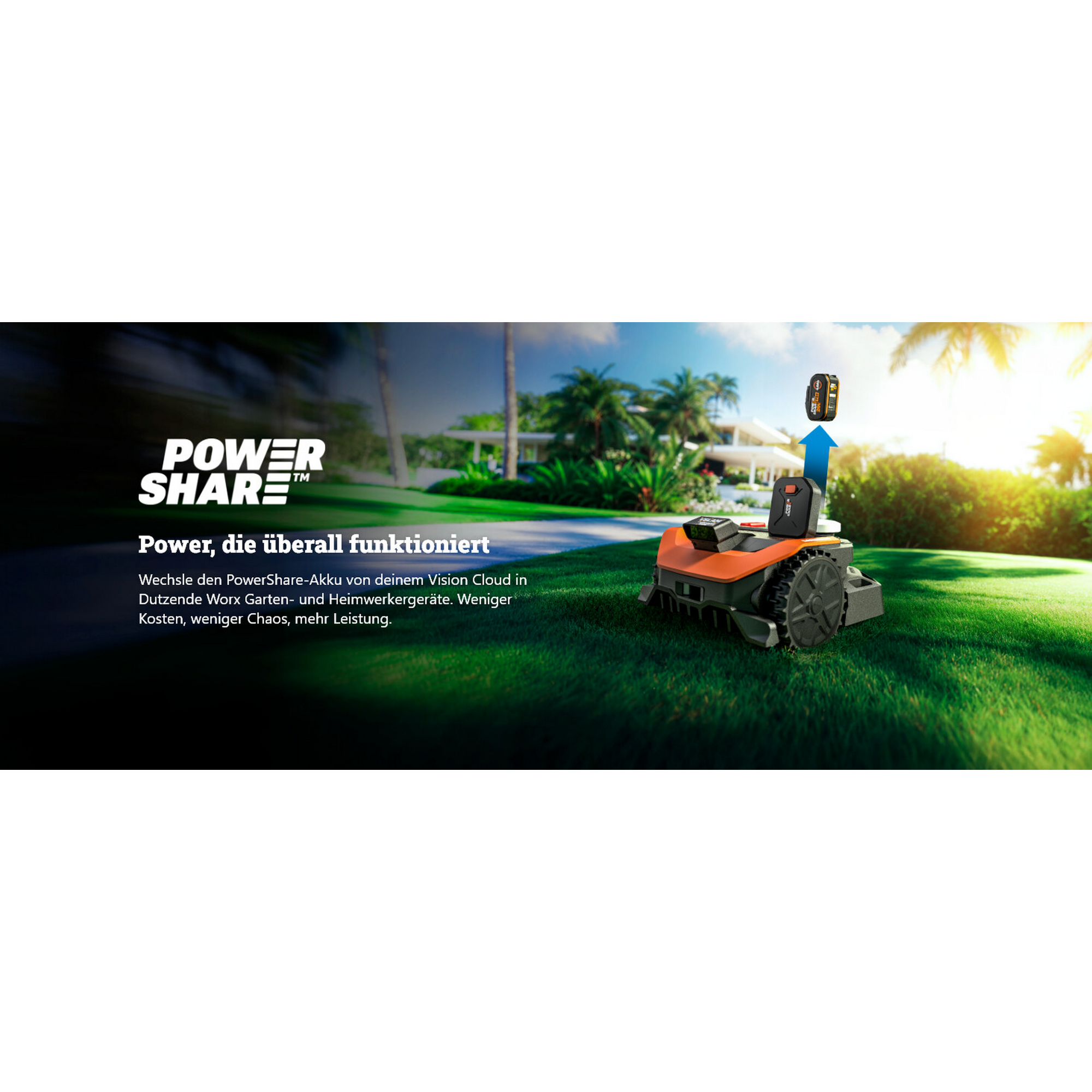 Mähroboter 'Landroid Vision Cloud WR303E' bis 300 m²