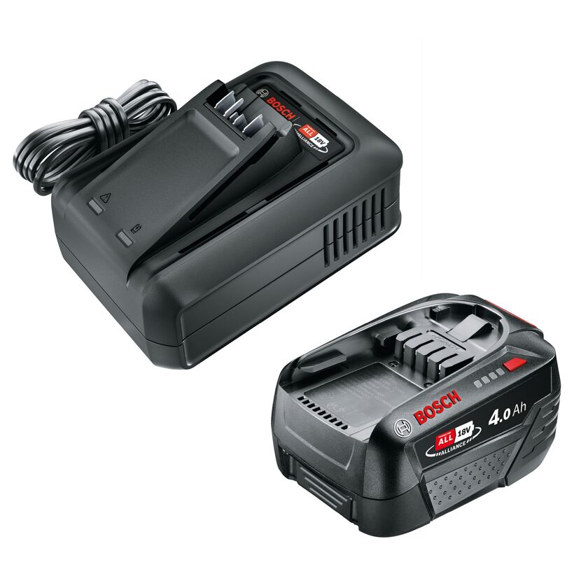 Starter-Kit 'P4A QC AL18V-44+1x4.0Ah' Akku und Ladegerät 18 V 4,0 Ah