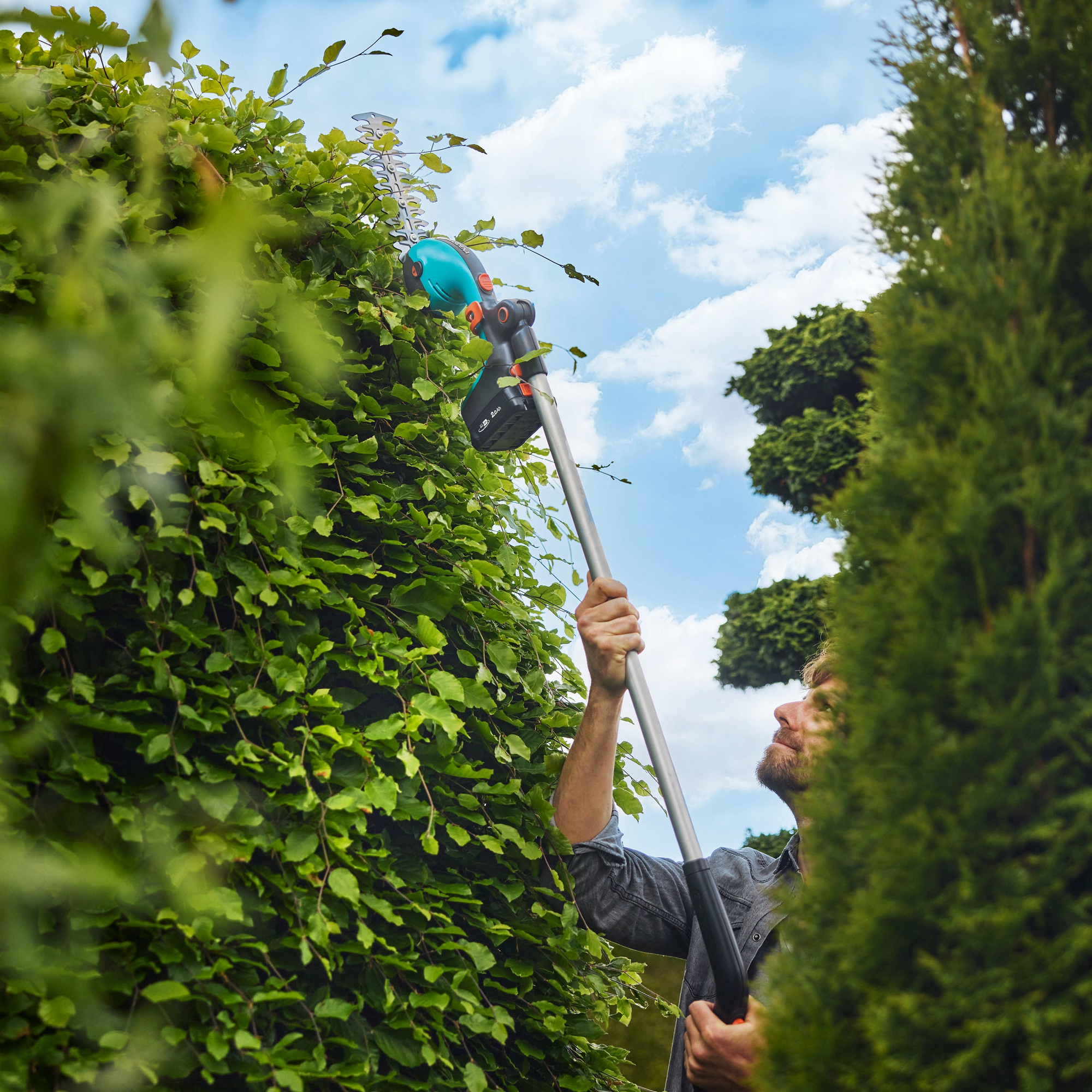 Akku-Gras- und Strauchschere 'PowerCut 20/18 V P4A solo' ohne Akku