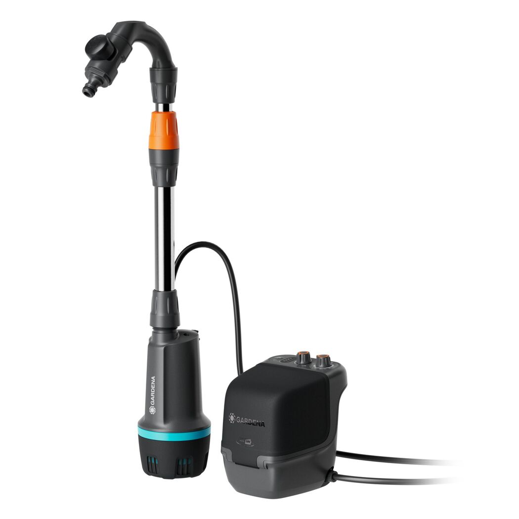 Akku-Regenfasspumpe '2400 ComfortAutomatic 18V P4A Ready-To-Use Set' 2400 l