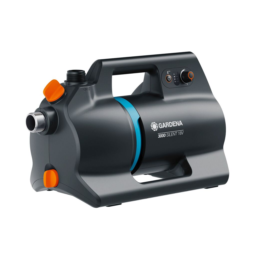 Akku-Gartenpumpe '3000 Silent 18V P4A Ready-To-Use Set' 3000 l