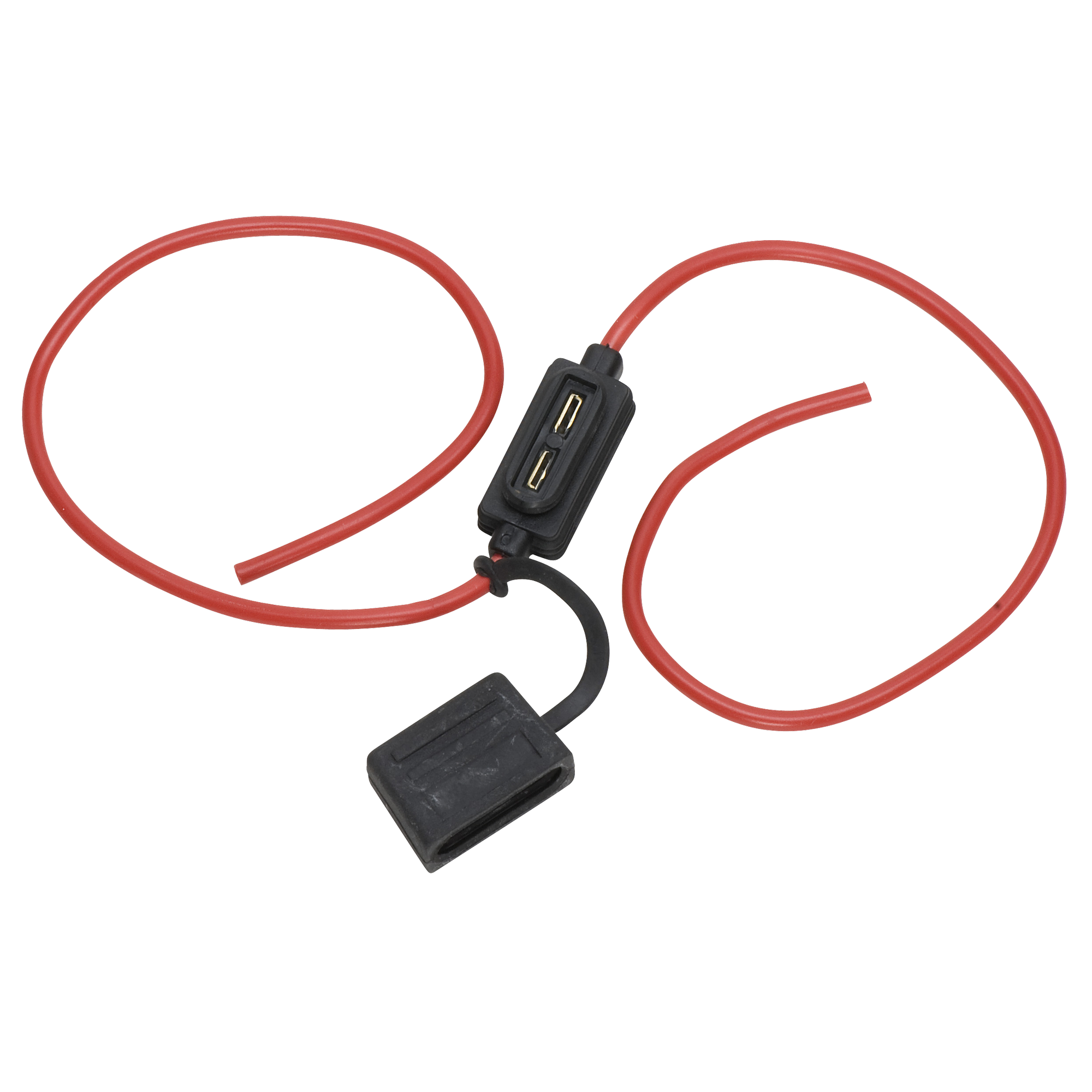 Sicherungshalter für Flachstecksicherungen 2-25 A/2,5 mm², mit Kabel