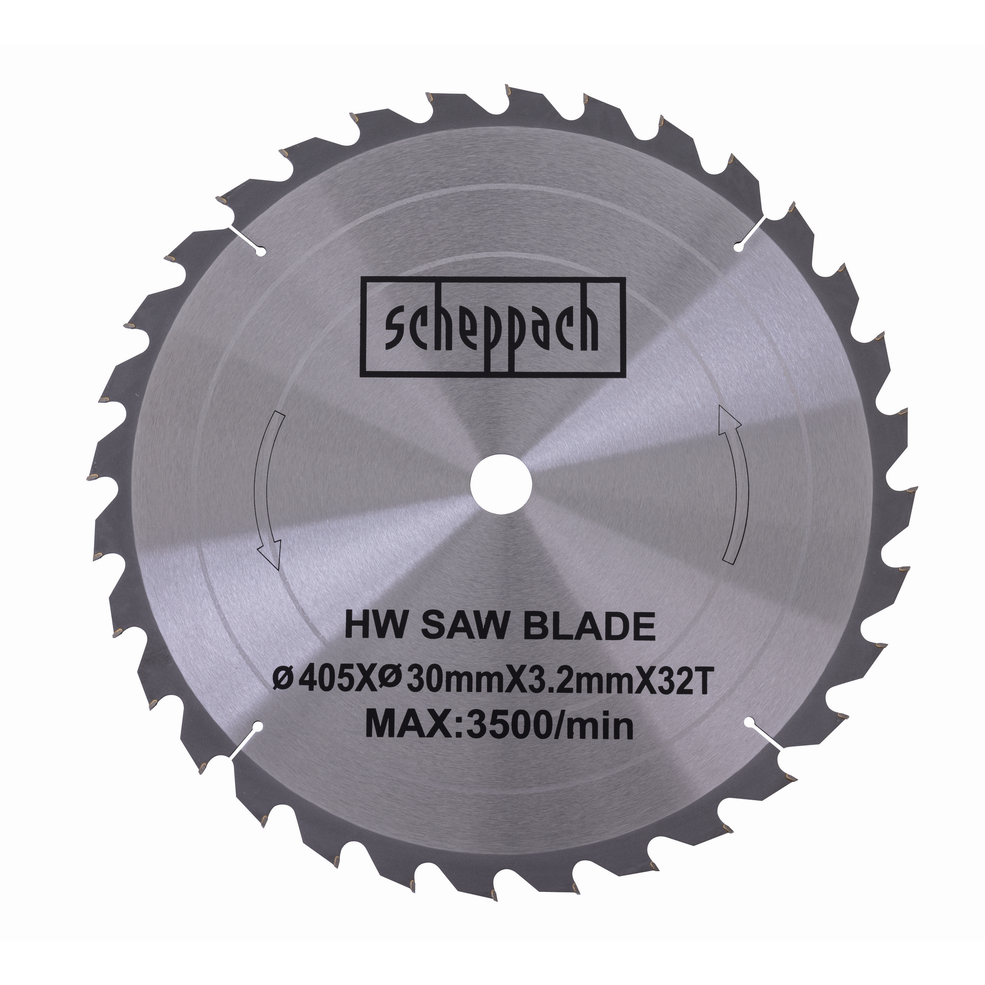 Kreissägeblatt 32 Zähne Ø 405 x 30 x 2,2 mm