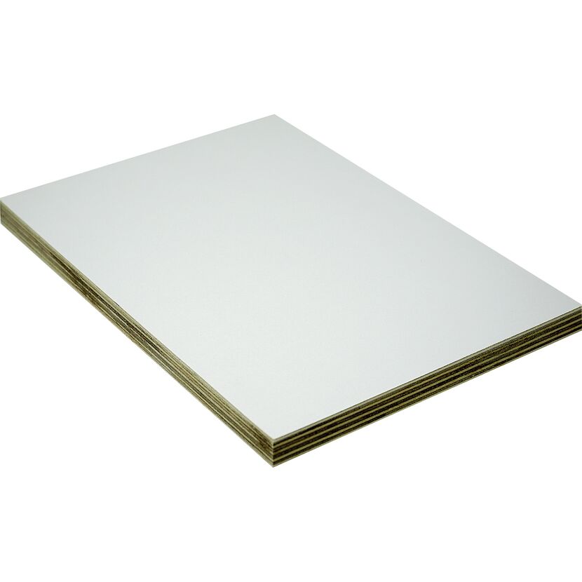 Multiplexplatte Eucalyptus weiß 2500 x 1220 x 12 mm
