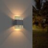 LED-Außenwandleuchte 'Kairo' 600 lm warmweiß IP 44 19,6 x 25 cm