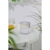 LED-Windlicht transparent Ø 7,7 x 7,7 cm