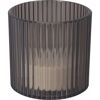 LED-Windlicht smoky Ø 7,7 x 7,7 cm