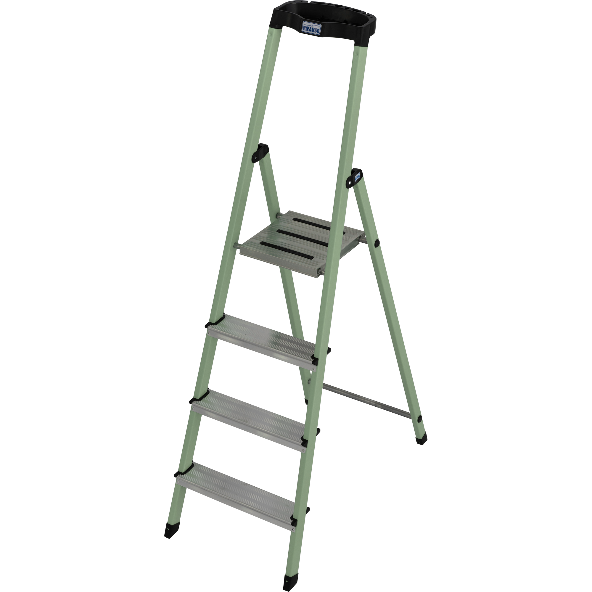 Stufen-Stehleiter 'Safety' 2,85 m grün