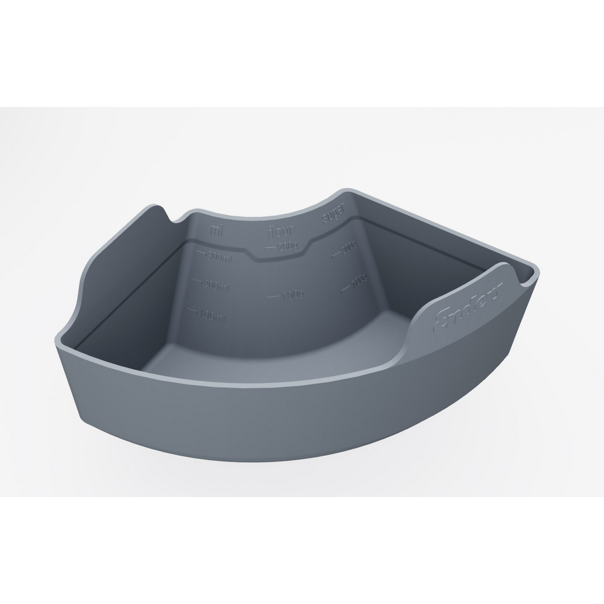 Silikonformen-Set 'Vamo' grau 4-teilig