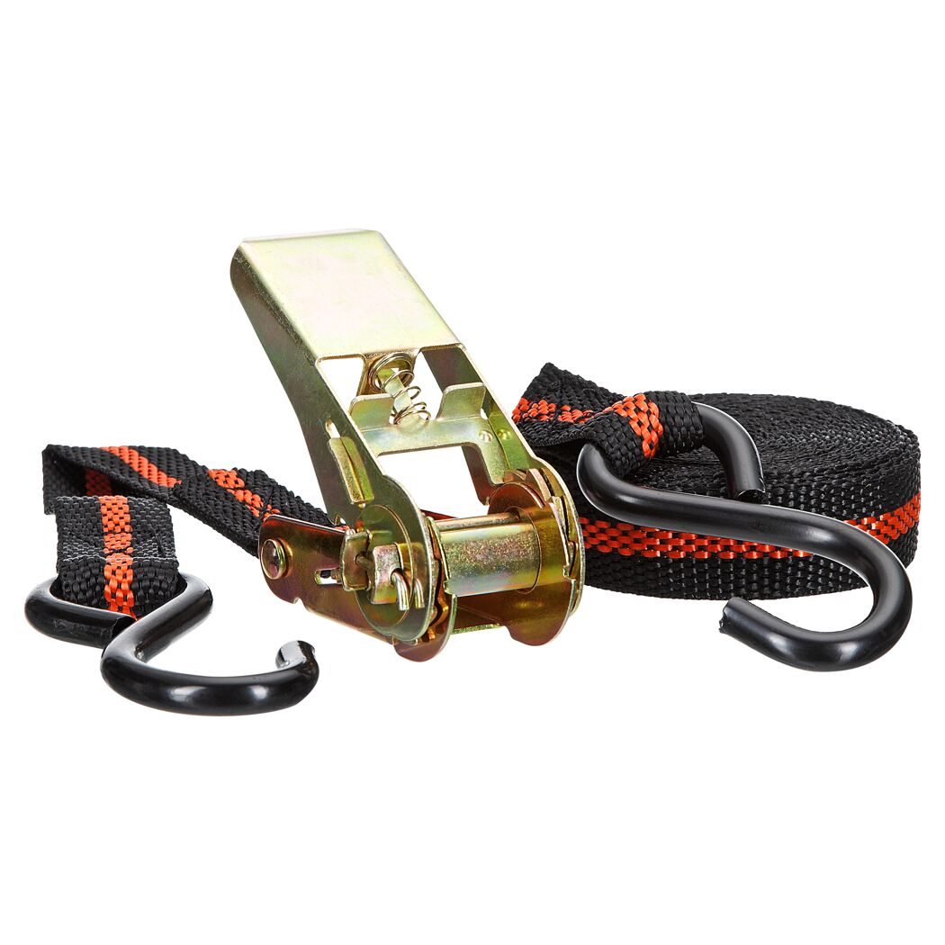 Ratschenspanngurt mit Haken 500 x 2,5 cm