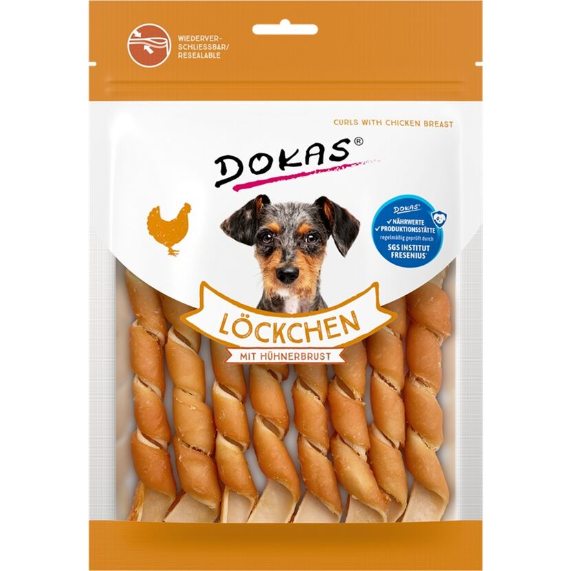 Hundesnack 'Löckchen mit Hühnerbrust' 120 g