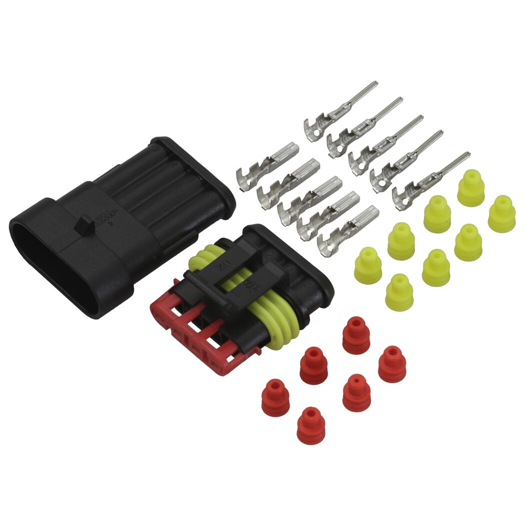 Steckverbinder-Set Superseal 4-polig, 4 x 1,5 mm², 26-teilig
