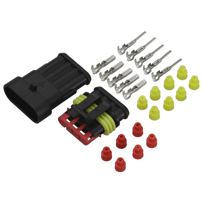 Steckverbinder-Set Superseal 4-polig, 4 x 1,5 mm², 26-teilig