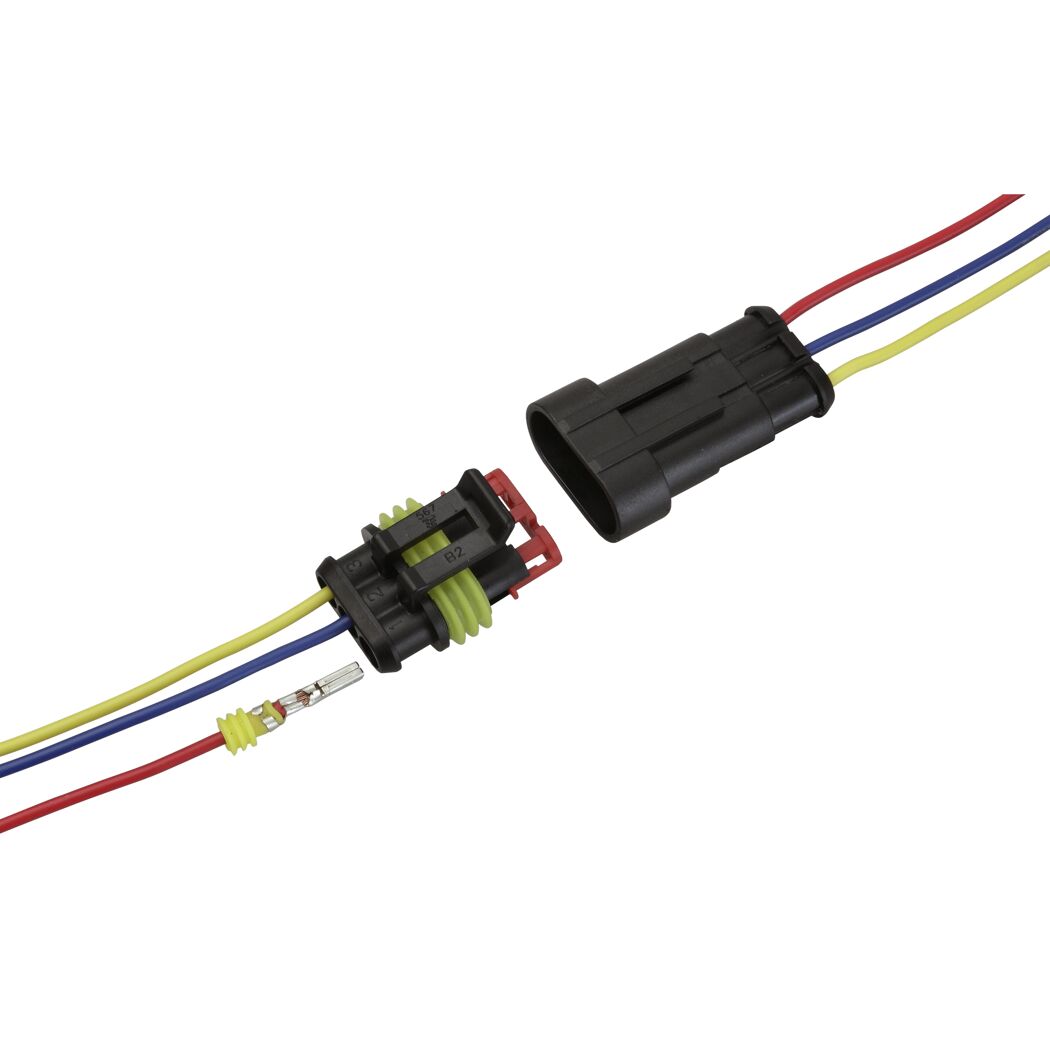 Steckverbinder-Set Superseal 6-polig, 6 x 1,5 mm², 38-teilig