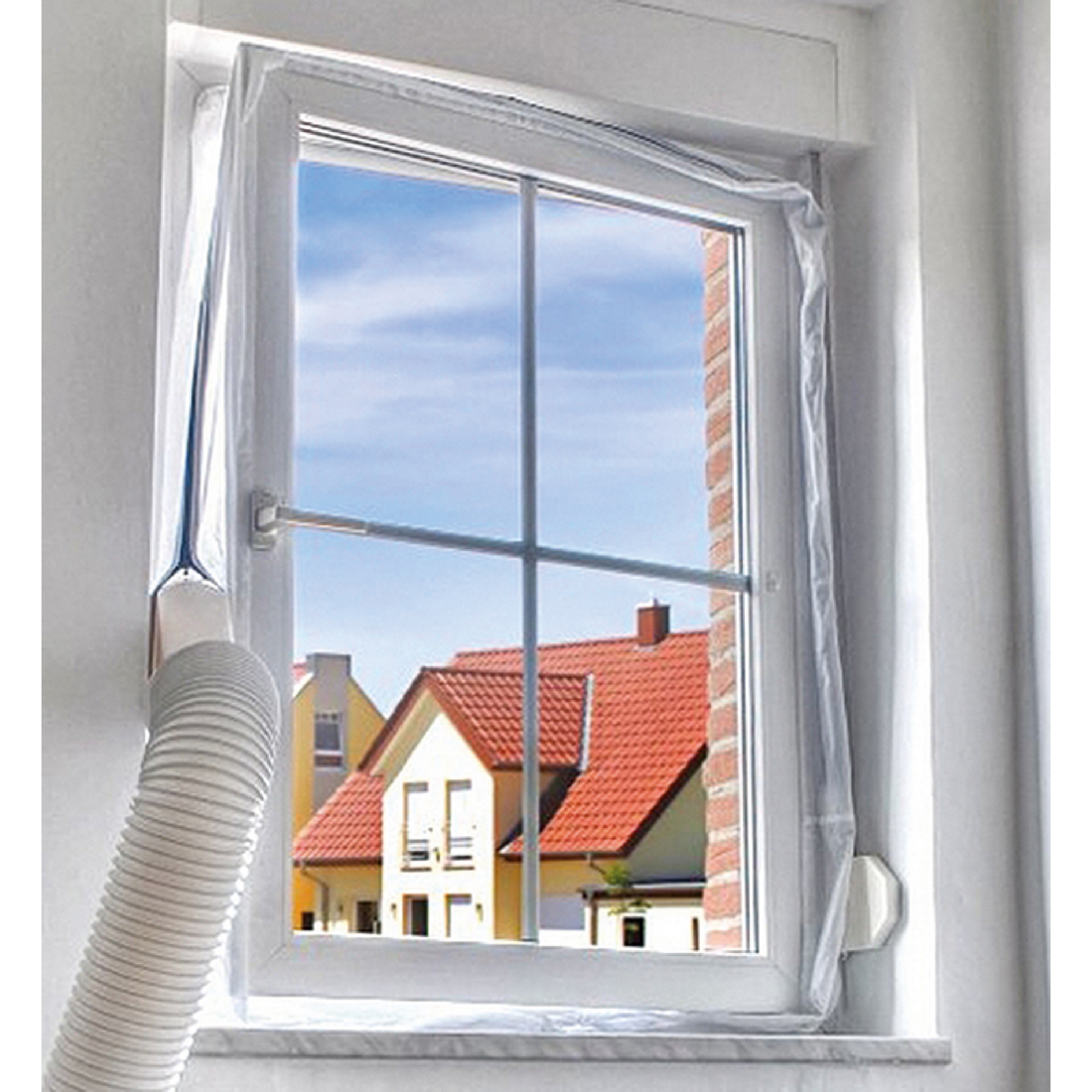 Fensterabdichtung 'Hot Air Stop BC01AIRSTPFE' weiß 400 x 39 cm