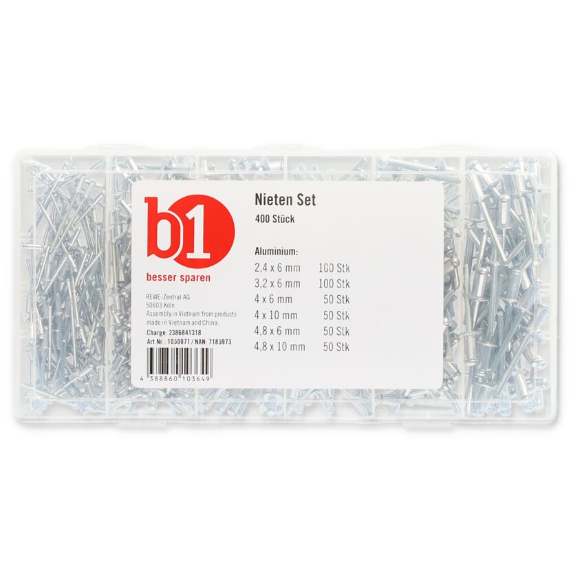 Nieten-Set 400-tlg.