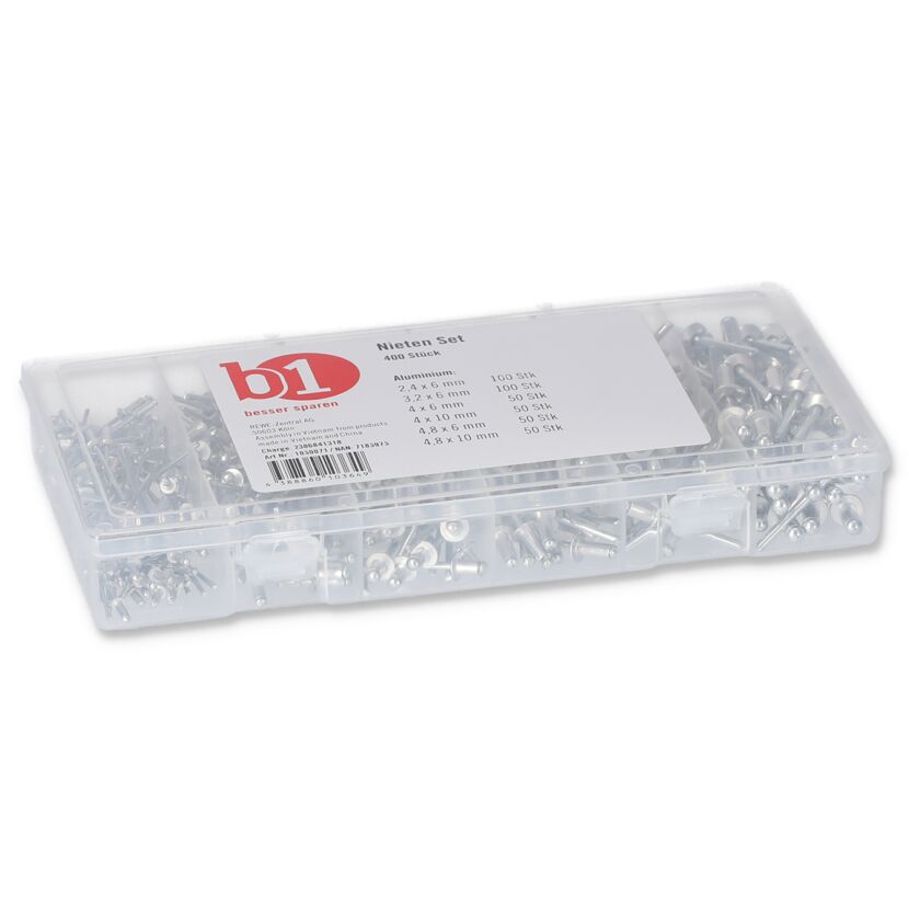 Nieten-Set 400-tlg.