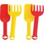 Schaufel mit Rechen-Set'Outdoor active' 24 cm 2 Farben sortiert