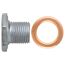 Ölablassschraube mit Dichtring M14 x 1,25 x 12,5 mm, für Citroen