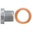 Ölablassschraube mit Dichtring M18 x 1,5 x 16 mm, für Renault