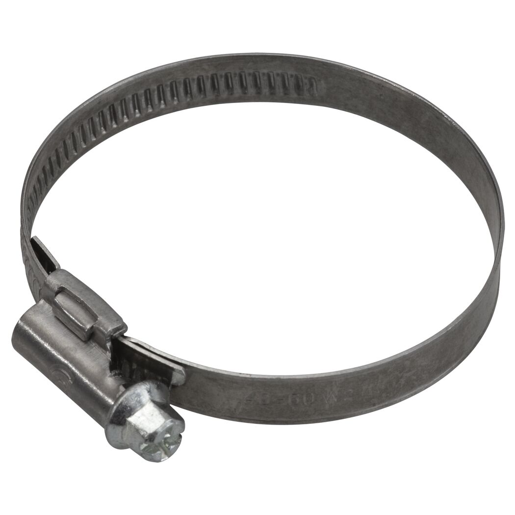 Schlauchschelle Edelstahl A2 / Stahl Ø 16-27 x 9 mm, 2 Stück