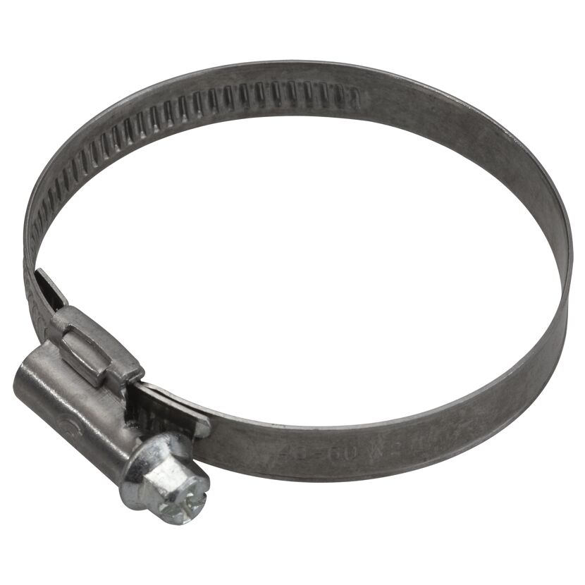 Schlauchschelle Edelstahl A2 / Stahl Ø 16-27 x 9 mm, 2 Stück
