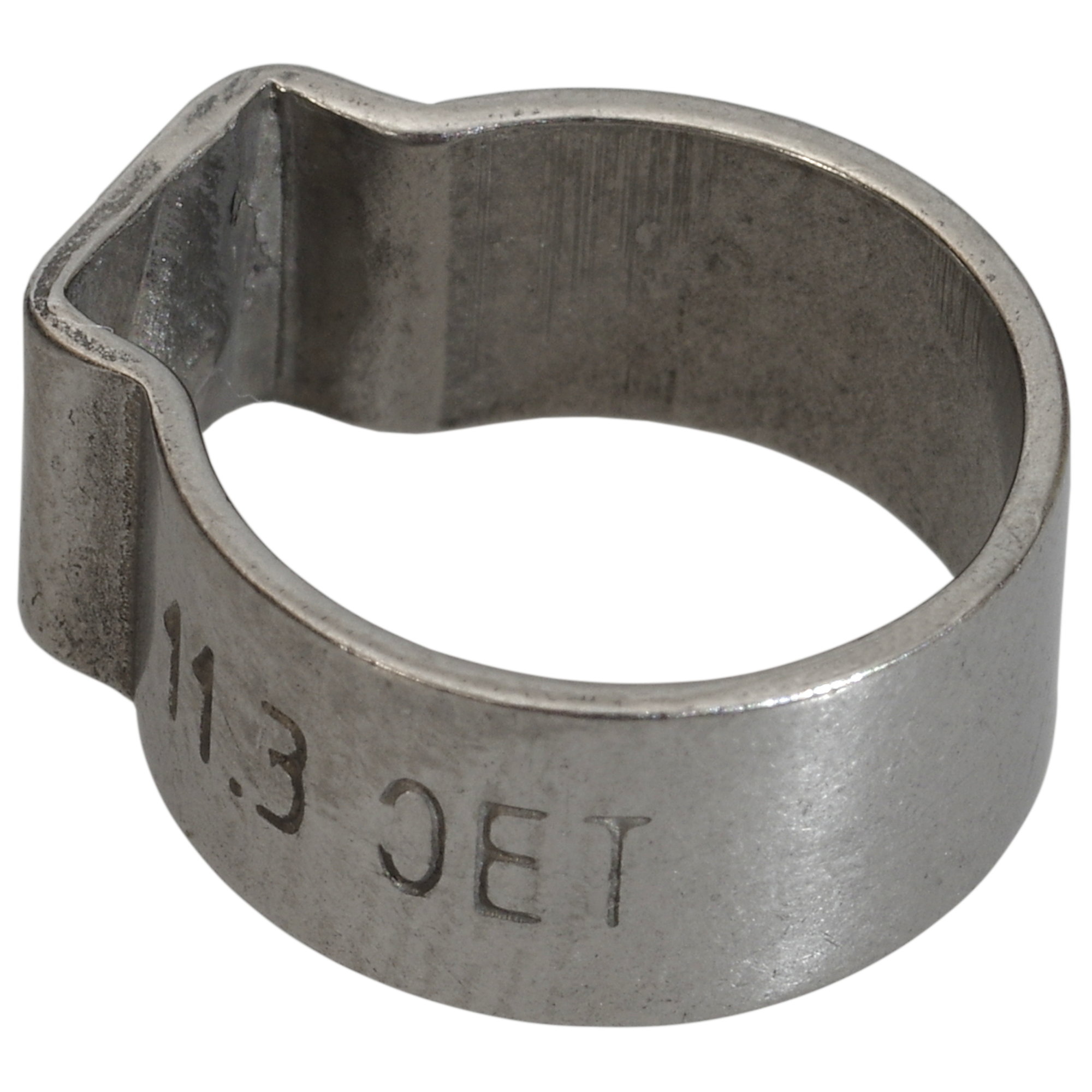 1-Ohr-Klemme 11,3 mm Edelstahl A2, 3 Stück