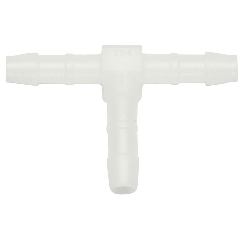 Schlauchverbinder T-Form 4 mm, 2 Stück