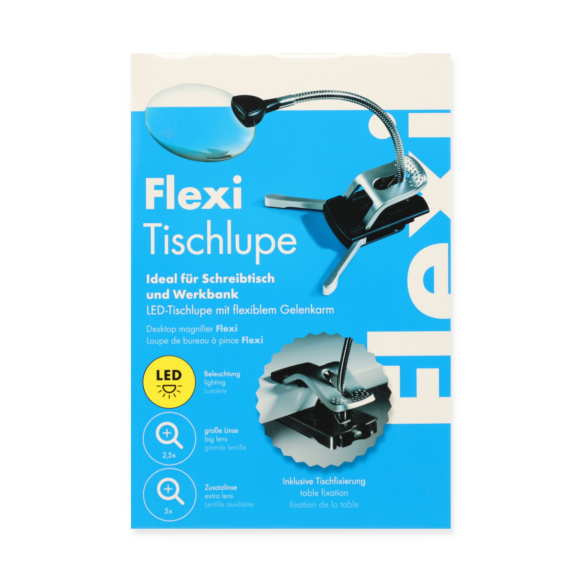 LED-Tischlupe 'Flexi' Ø 88 mm + product picture
