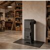 Werkstattofen 'Nivo Classic' Keramik schwarz 6 kW
