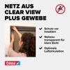 Türfliegengitter 'Comfort' Aluminium Rahmen weiß 120 x 240 cm