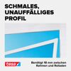 Türfliegengitter 'Comfort' Aluminium Rahmen weiß 120 x 240 cm