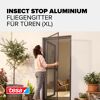 Türfliegengitter 'Comfort' Aluminium Rahmen anthrazit 120 x 240 cm