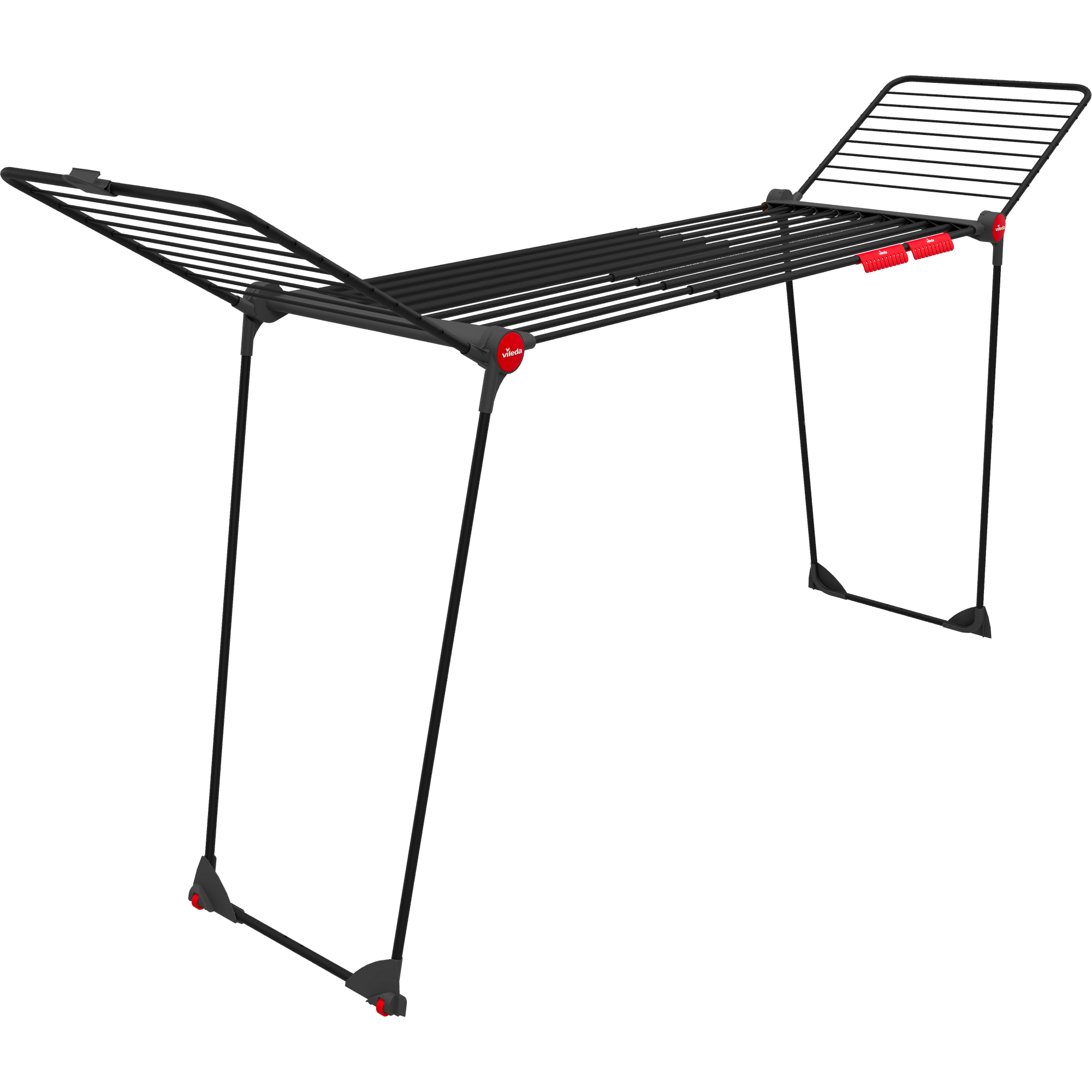 Wäschetrockner 'Infinity flex Ultimate' schwarz rollbar 304 x 128 x 56 cm