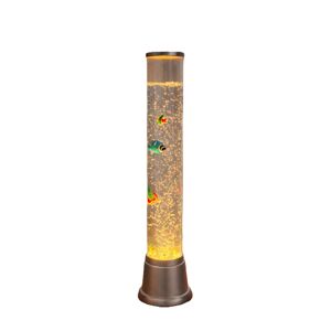 Wassersäule mit Dekofischen 58 x Ø 8,4 cm