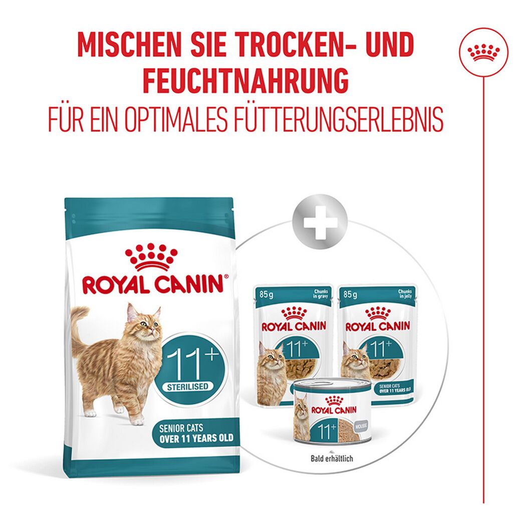 Katzentrockenfutter 'Ageing 11+ Sterilised' Senior 4 kg