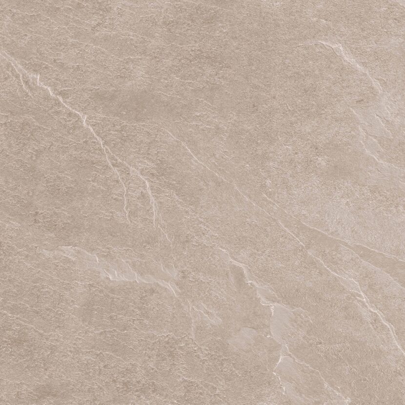 Bodenfliese 'Aurora' Feinsteinzeug sandfarben 60,5 x 60,5 x 0,8 cm