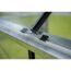 Gewächshaus 'ICON 6' 192,5 x 130,3 cm mit 3 mm Blankglas aluminiumfarben
