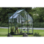 Gewächshaus 'ICON 6' 192,5 x 130,3 cm mit 3 mm Sicherheitsglas grün