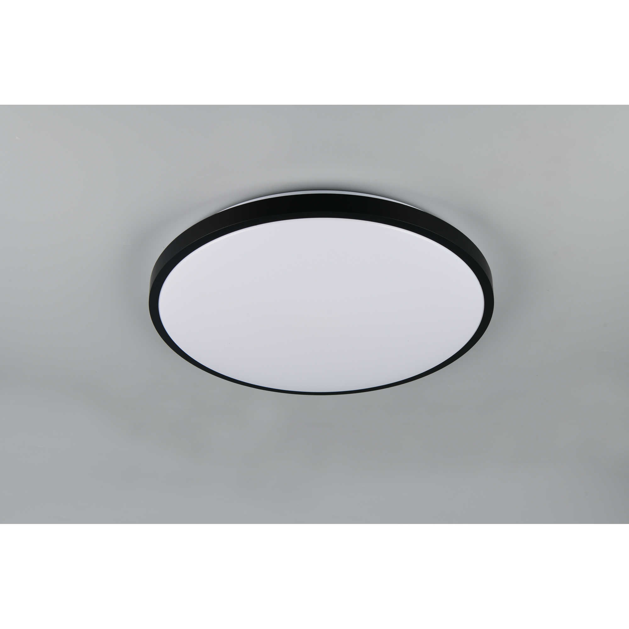 Deckenleuchte 'Slope' mattschwarz Ø 49 cm
