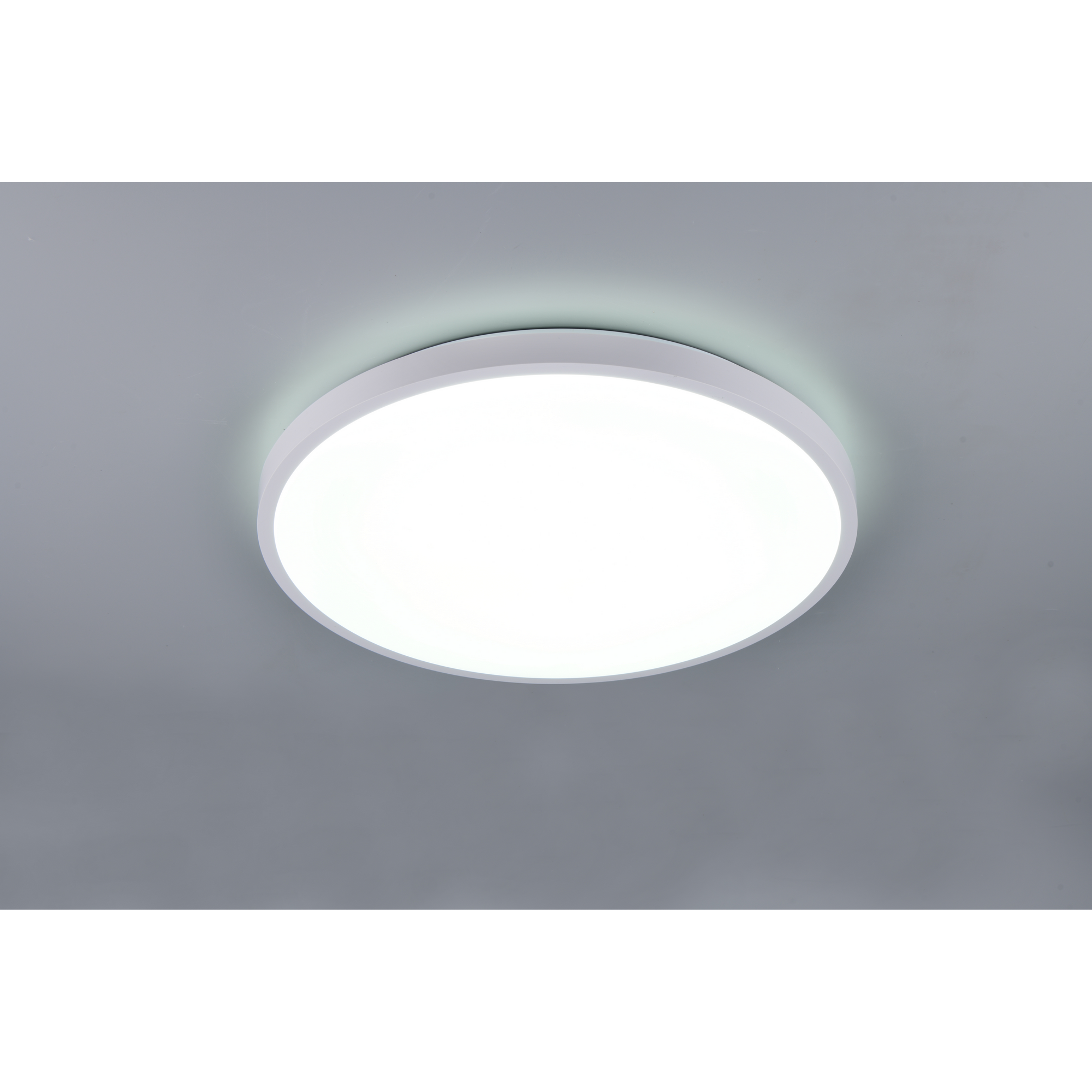 Deckenleuchte 'Slope' mattweiß Ø 49 cm