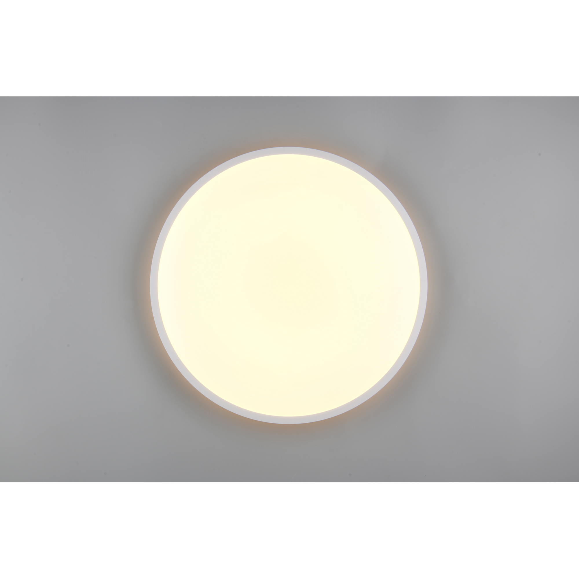 Deckenleuchte 'Slope' mattweiß Ø 49 cm