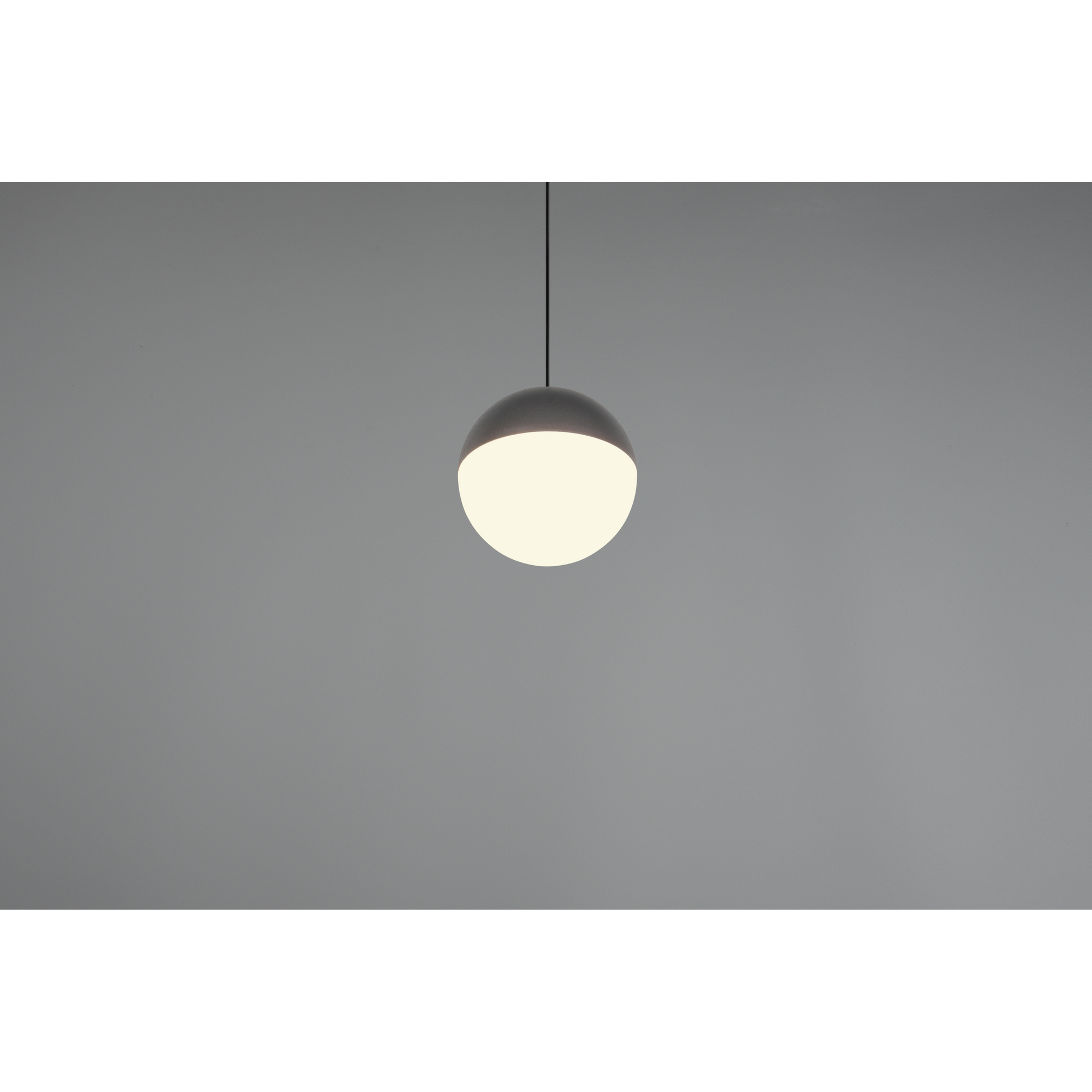 Pendelleuchte 'Senta' anthrazit Ø 12 cm