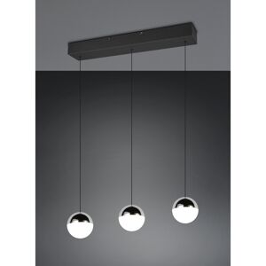 Pendelleuchte 'Senta' chromfarben Ø 62 cm