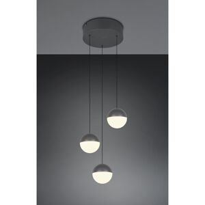 Pendelleuchte 'Senta' anthrazit Ø 25 cm