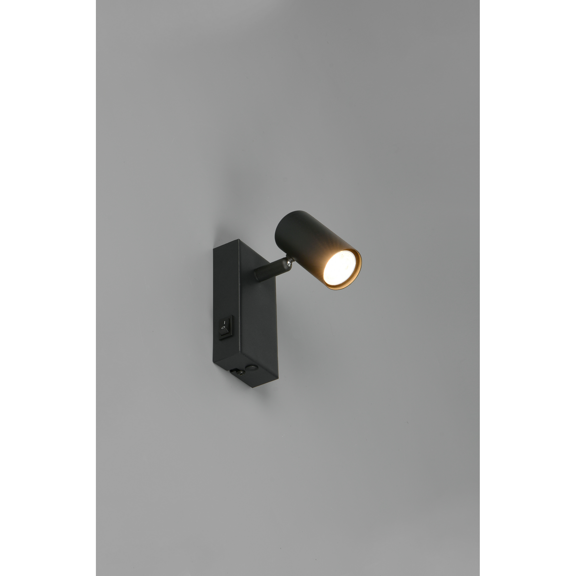 Strahler Taryn mattschwarz 14 x 14 x 6 cm