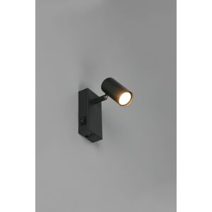 Strahler Taryn mattschwarz 14 x 14 x 6 cm