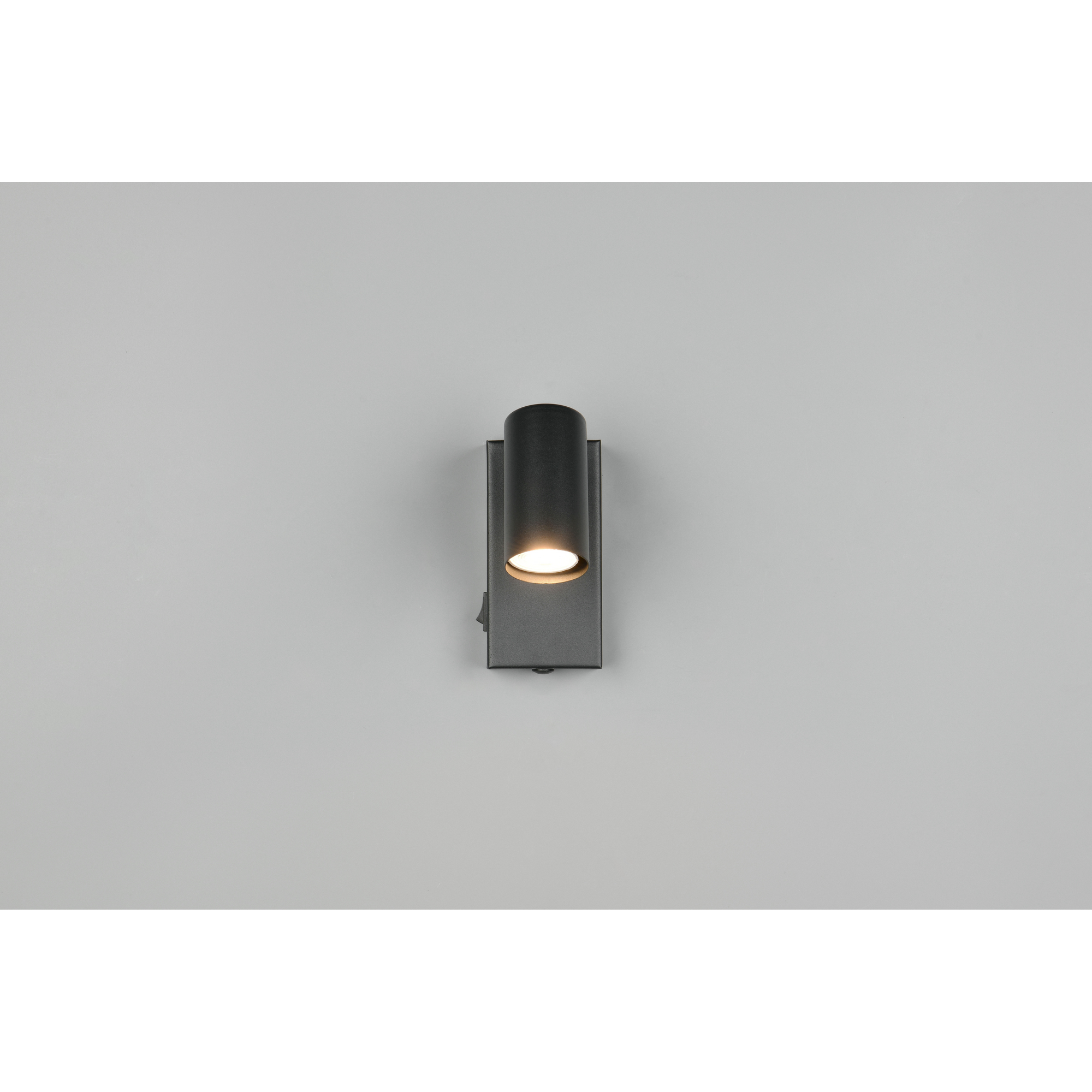 Strahler Taryn mattschwarz 14 x 14 x 6 cm