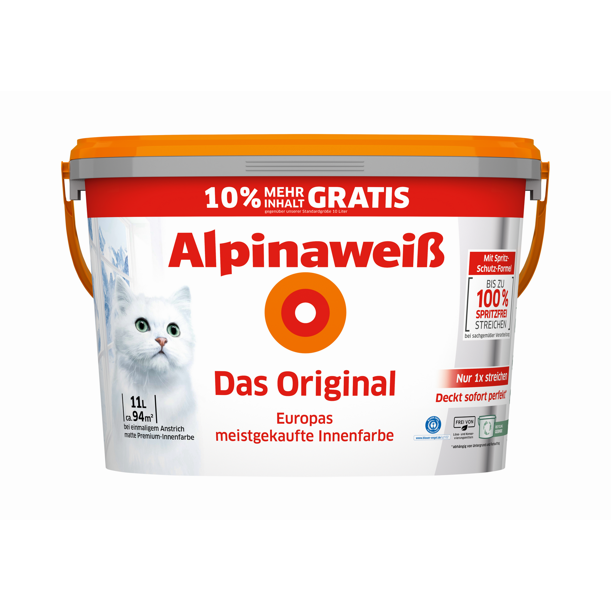 Innenfarbe 'Alpinaweiß' matt 11 l